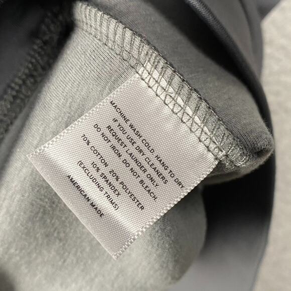 Mizzen + Main 1/4 Zip Pullover Sweater Men's 2XL Gray Performance Tech Causal - Picture 7 of 10